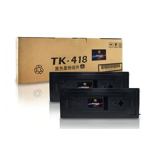 適用京瓷KM1620墨粉KM2020;2050碳粉1560碳粉TK418粉盒1650復印機墨粉筒墨盒 TK-418墨粉盒 單支 大容量
