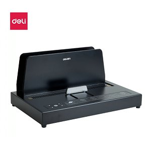 得力（deli）A4熱熔裝訂機(jī) 合同/標(biāo)書/文件膠裝機(jī)（裝訂厚度40mm）14671